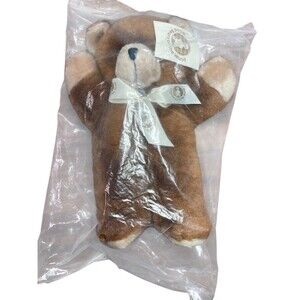 Vintage 1984 Good Bears Of The World Plush Brown Bear  10"Muffin Enterprises #ER